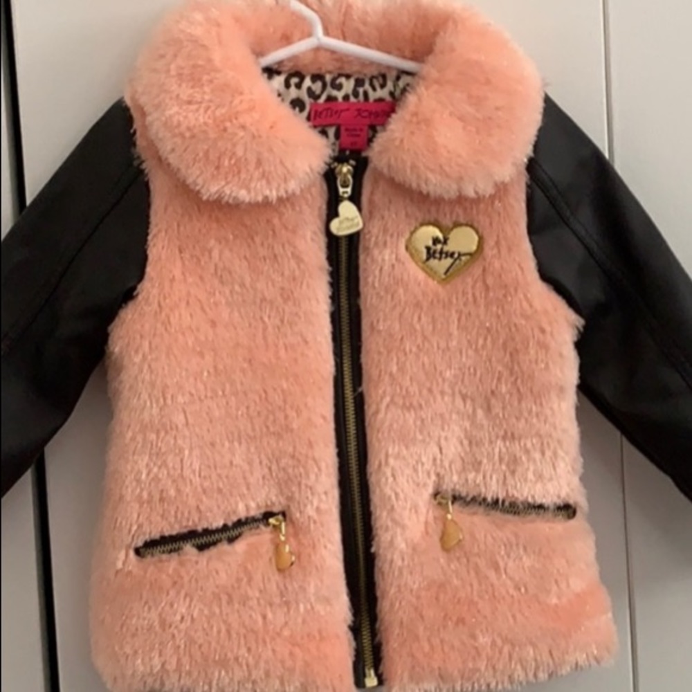 Betsy Johnson toddler 2T jacket, never worn.